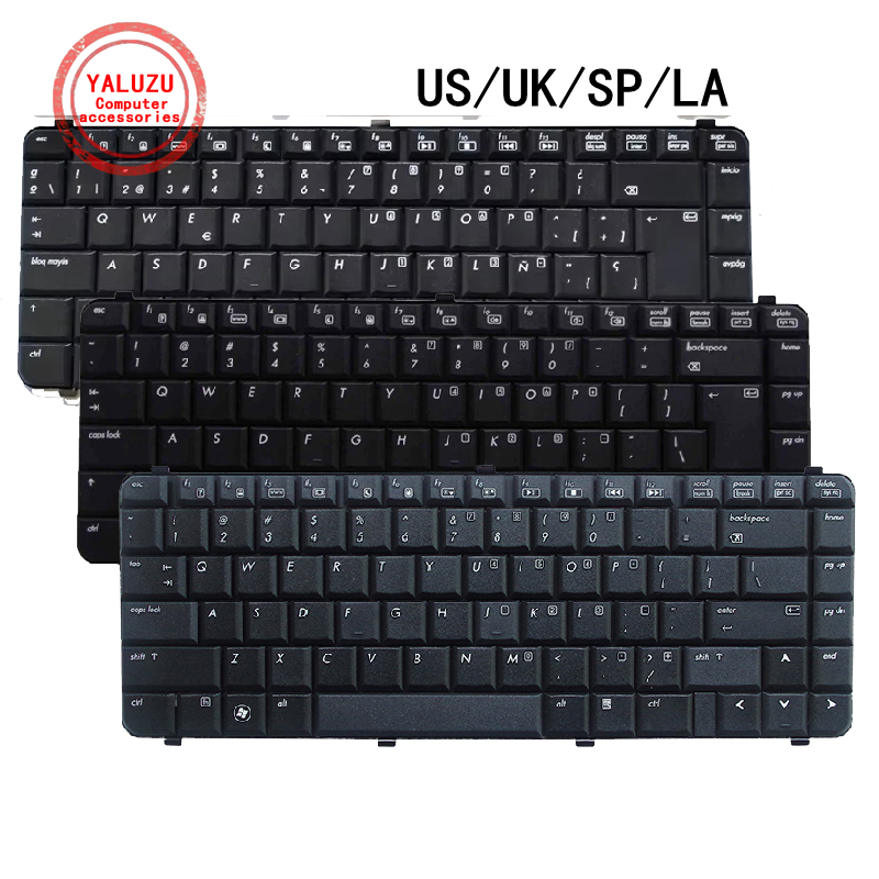 Gold 6248R - 米国/英国/スペイン/ラテンアメリカ英語対応 新品ノートパソコンキーボード HP Compaq 6530S 6531S